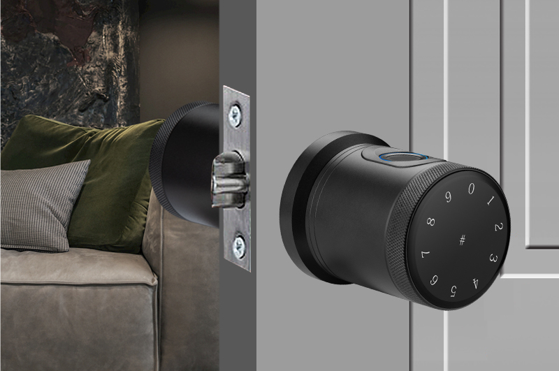 Replace the ball lock of the old house without smashing the door, easily install it in three minutes by yourself
